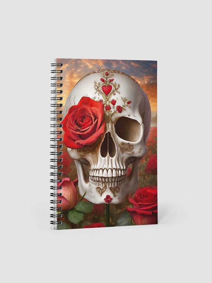 Love you to Death Spiral Notebook product image (1)