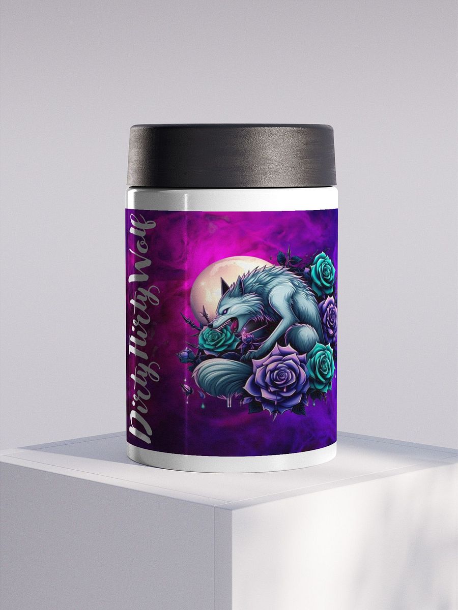 Mystical Wolf Protector Stainless Steel Koozie product image (1)