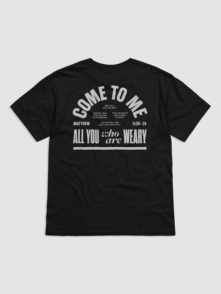 The Easy Yoke Tee | Matthew 11:28-29 product image (2)