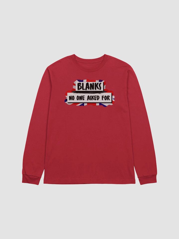 BLANKS Brit Logo Long Sleeve Tee product image (2)