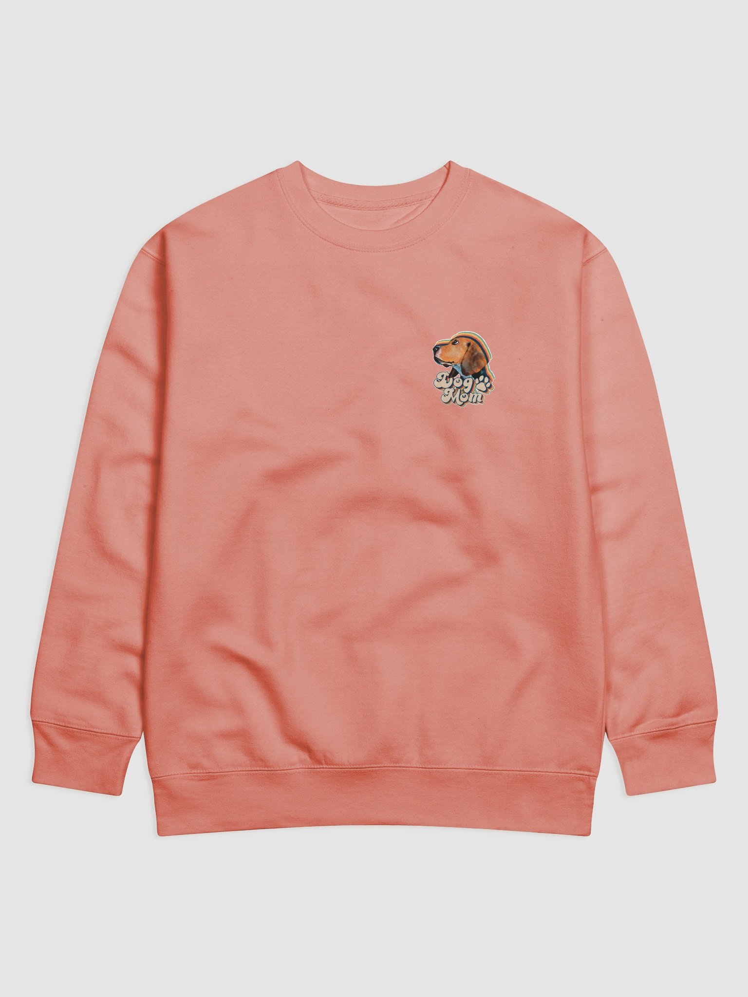 Beagle Dog Mom Sweatshirt All colors Small print product image (6)