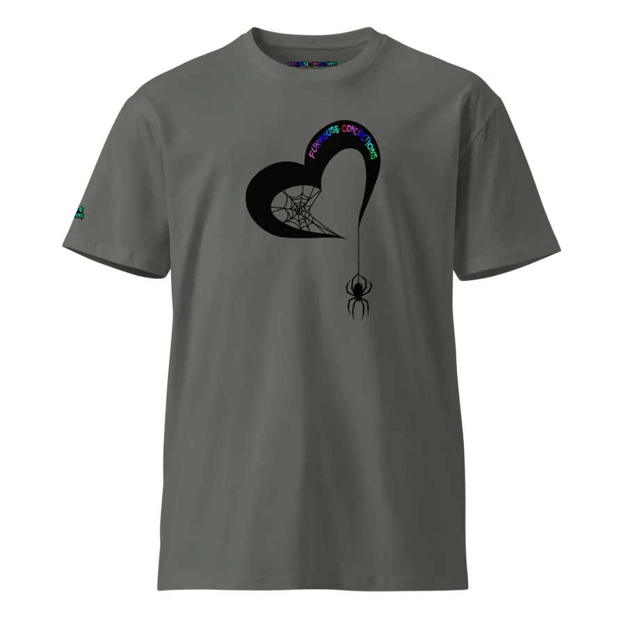 Spiderweb Heart T-Shirt product image (1)
