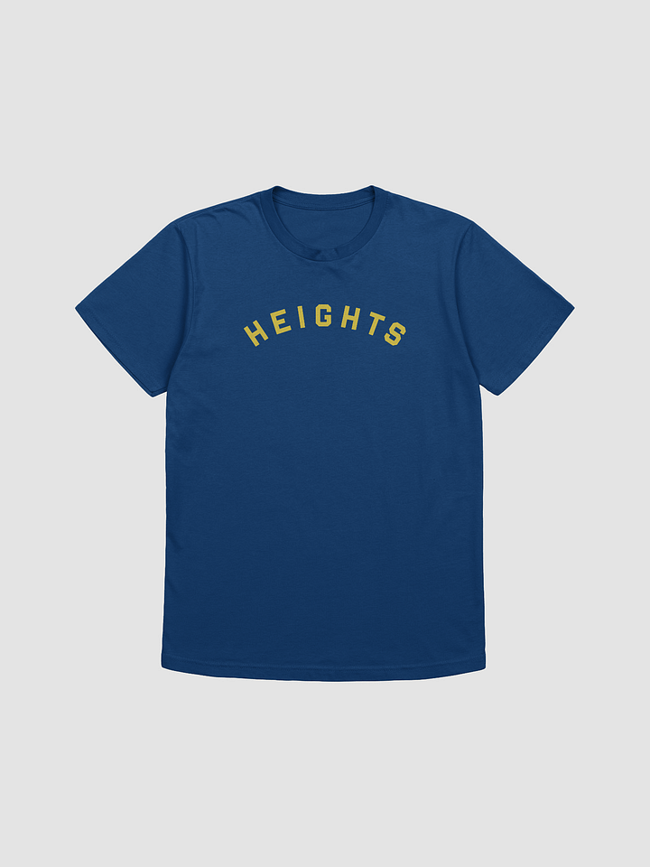Heights Tee on Blue product image (1)