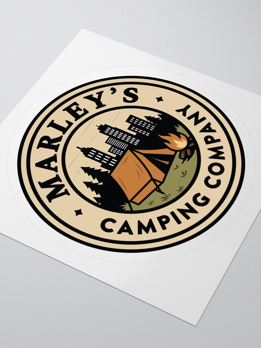 Marley's Camping Company Sticker product image (8)