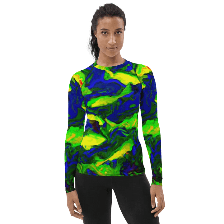 Aquatic Symphony Women's Rash Guard product image (1)