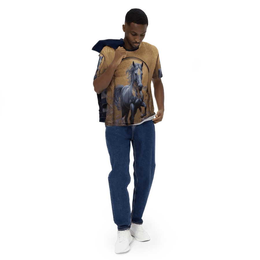 Running Horse T shirt product image (5)