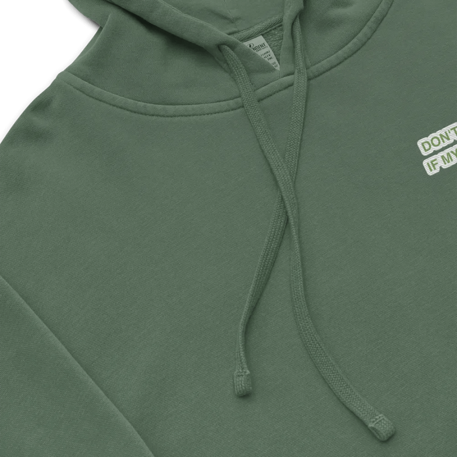 L.C. HEADPHONES ON (bubble design) embroidered pigment hoodie product image (8)