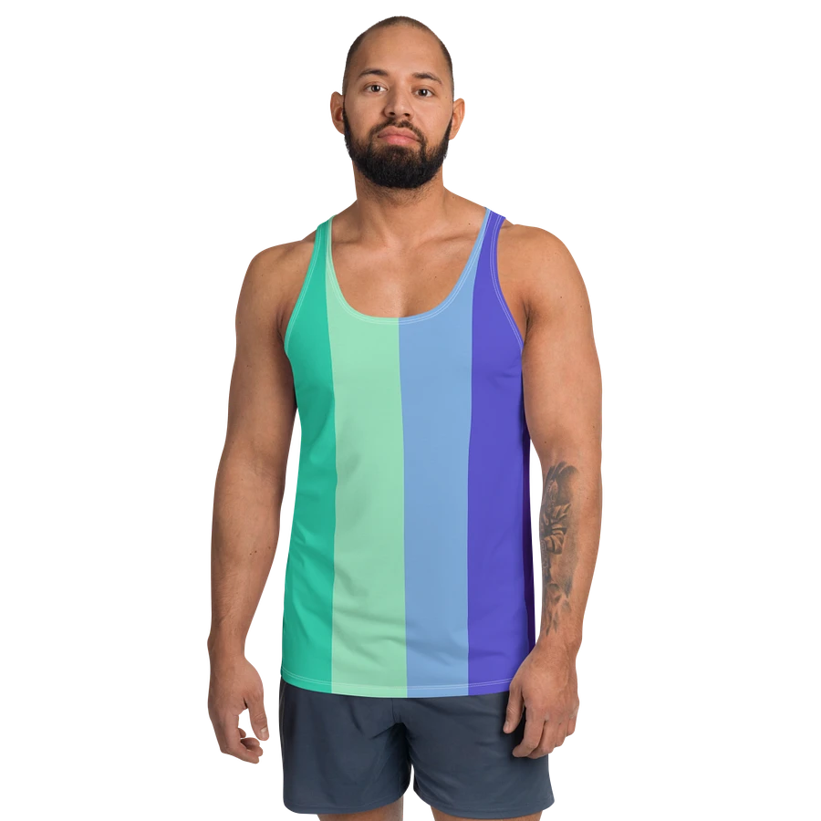 Gay Men's Pride Flag - All-Over Print Tank product image (2)