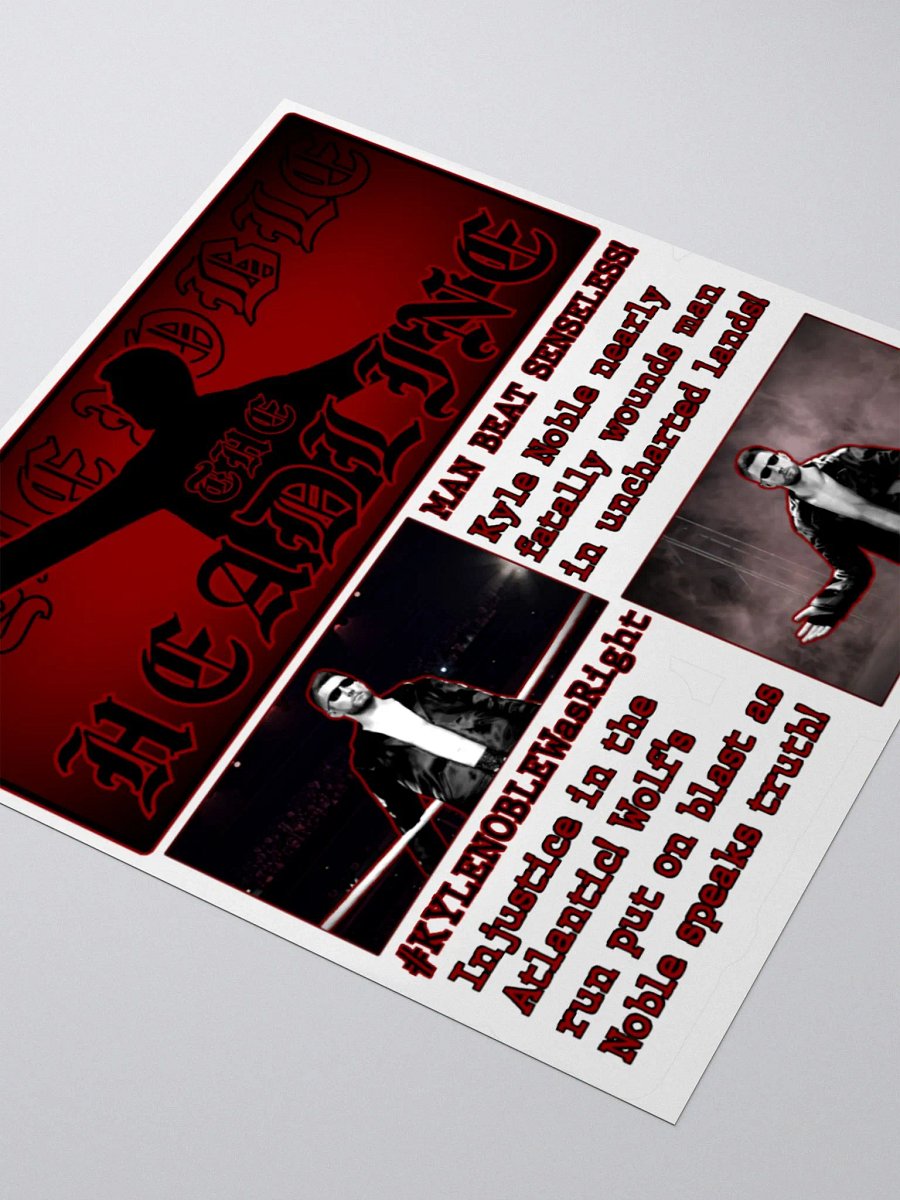 THE HEADLINE sticker product image (6)