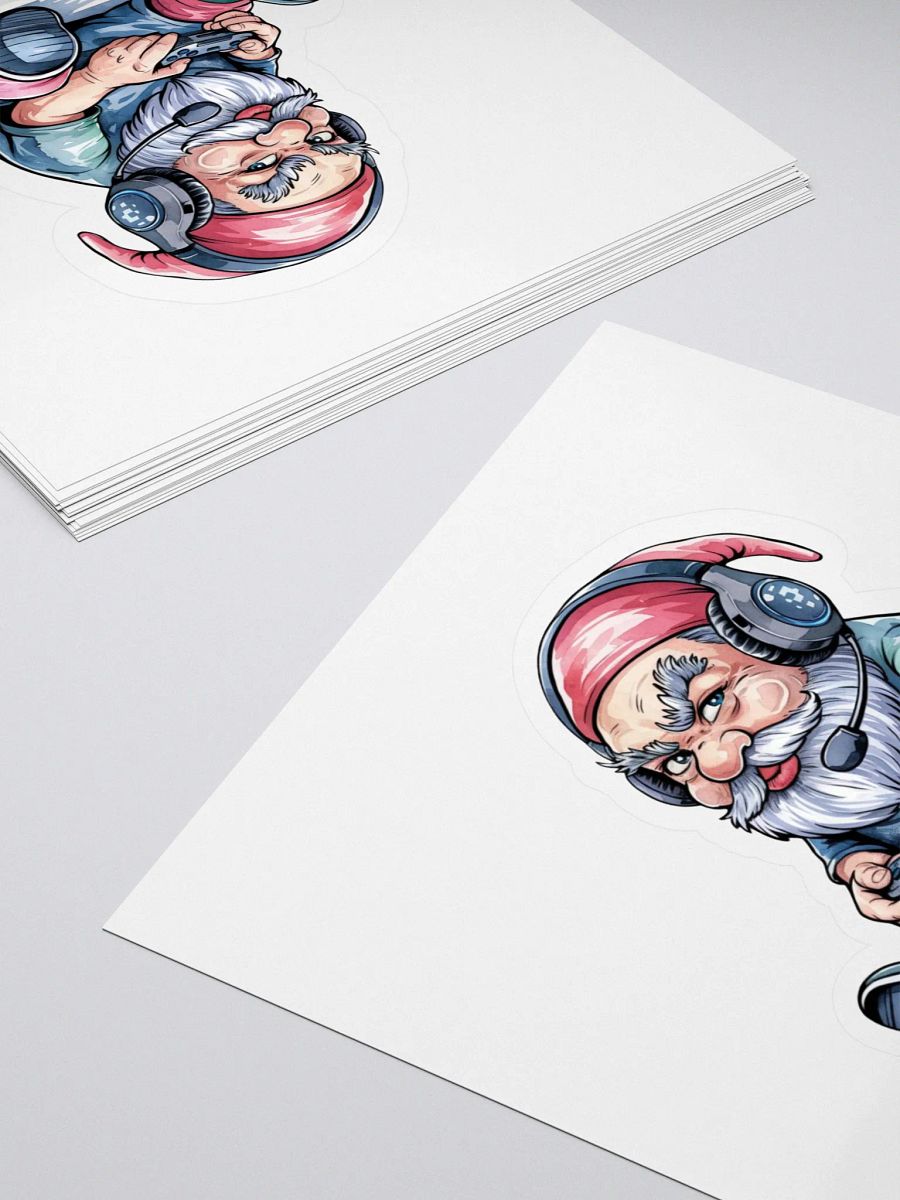 Not Now! Gamer Gnome Sticker product image (4)