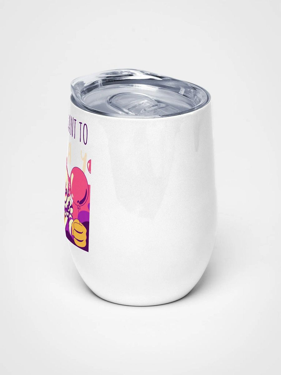 Whimsical Clown Wine Tumbler product image (5)