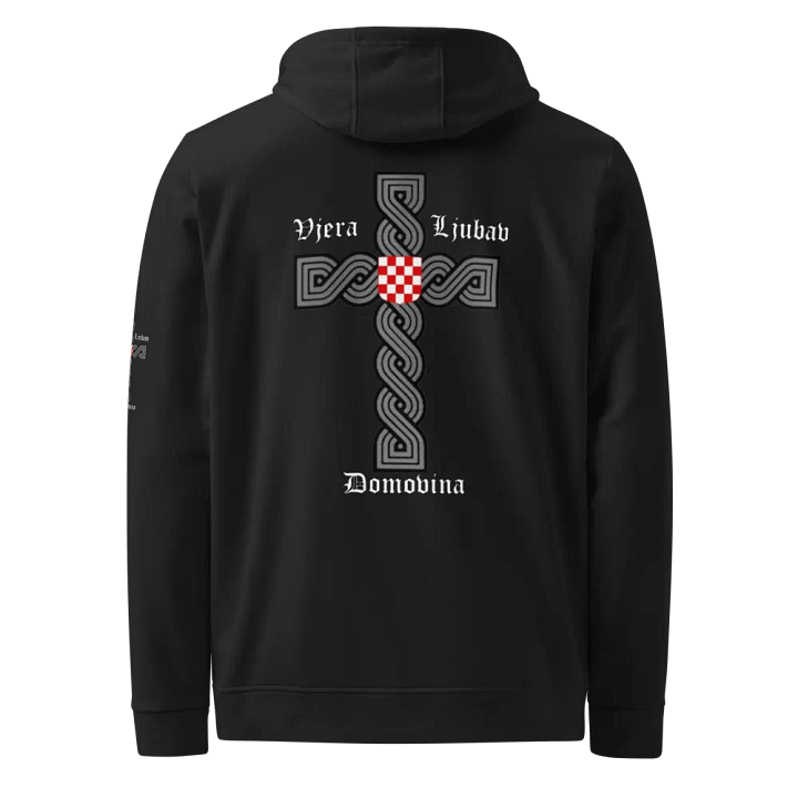 Vjera Ljubav Domovina Adidas Hoodie product image (2)