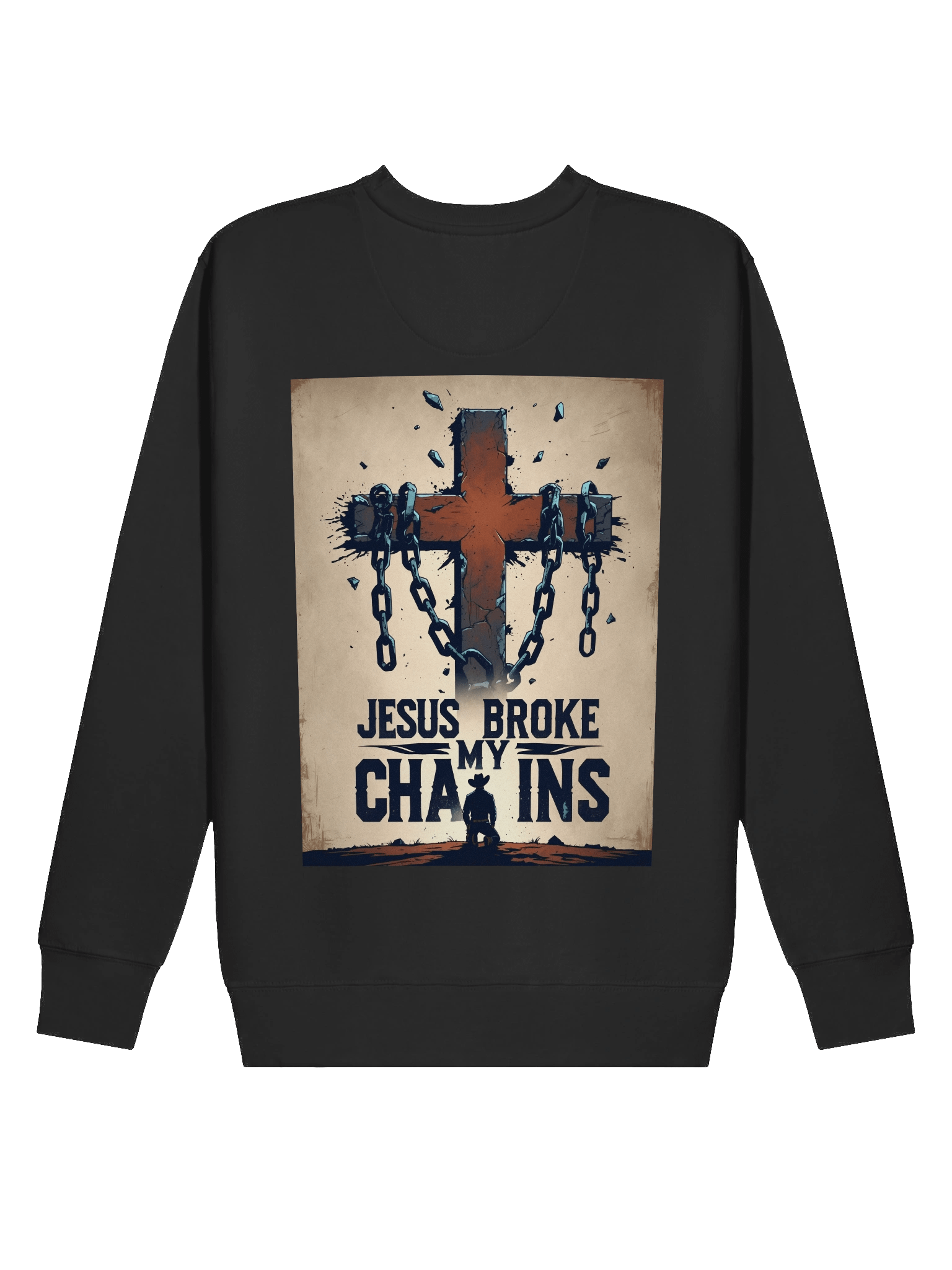 Jesus Broke My Chains Sweatshirt product image (5)