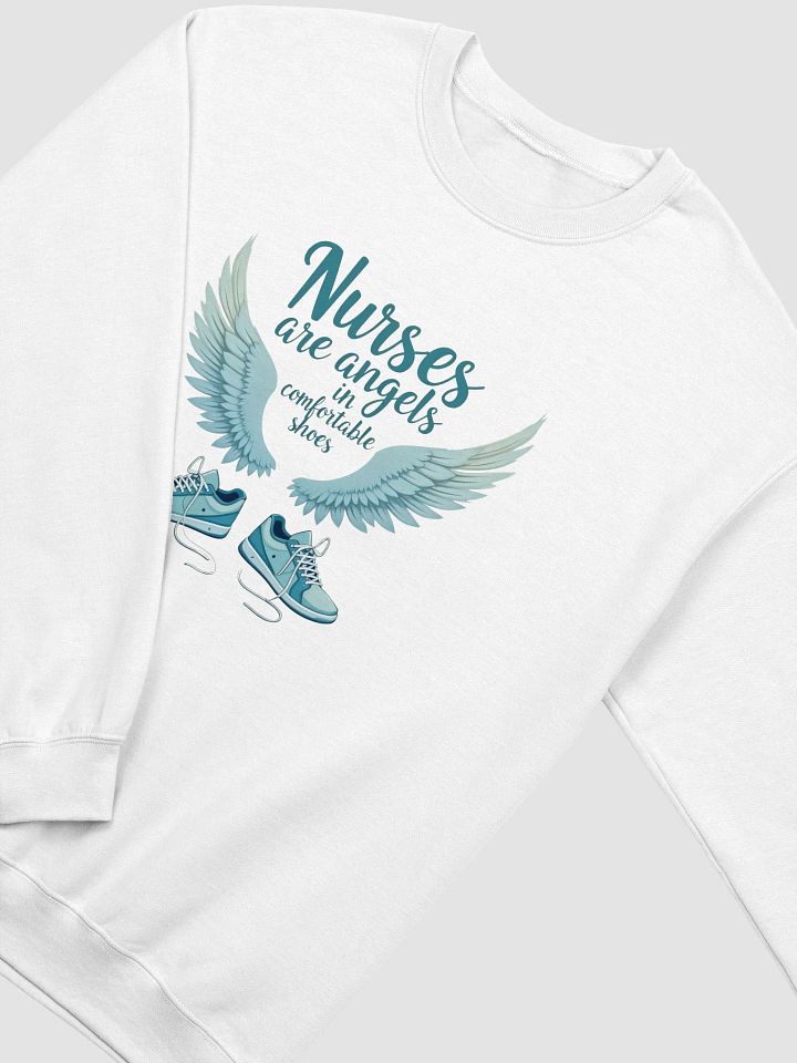 Nursing Angel Wings Crewneck Sweatshirt product image (7)