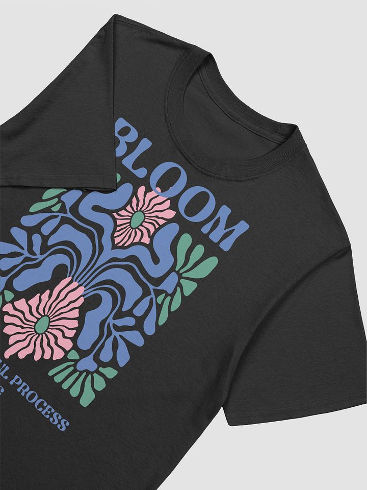 BLOOM Floral Coloring Page T-Shirt product image (2)
