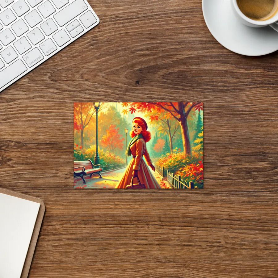Autumn Stroll Greeting Card product image (8)