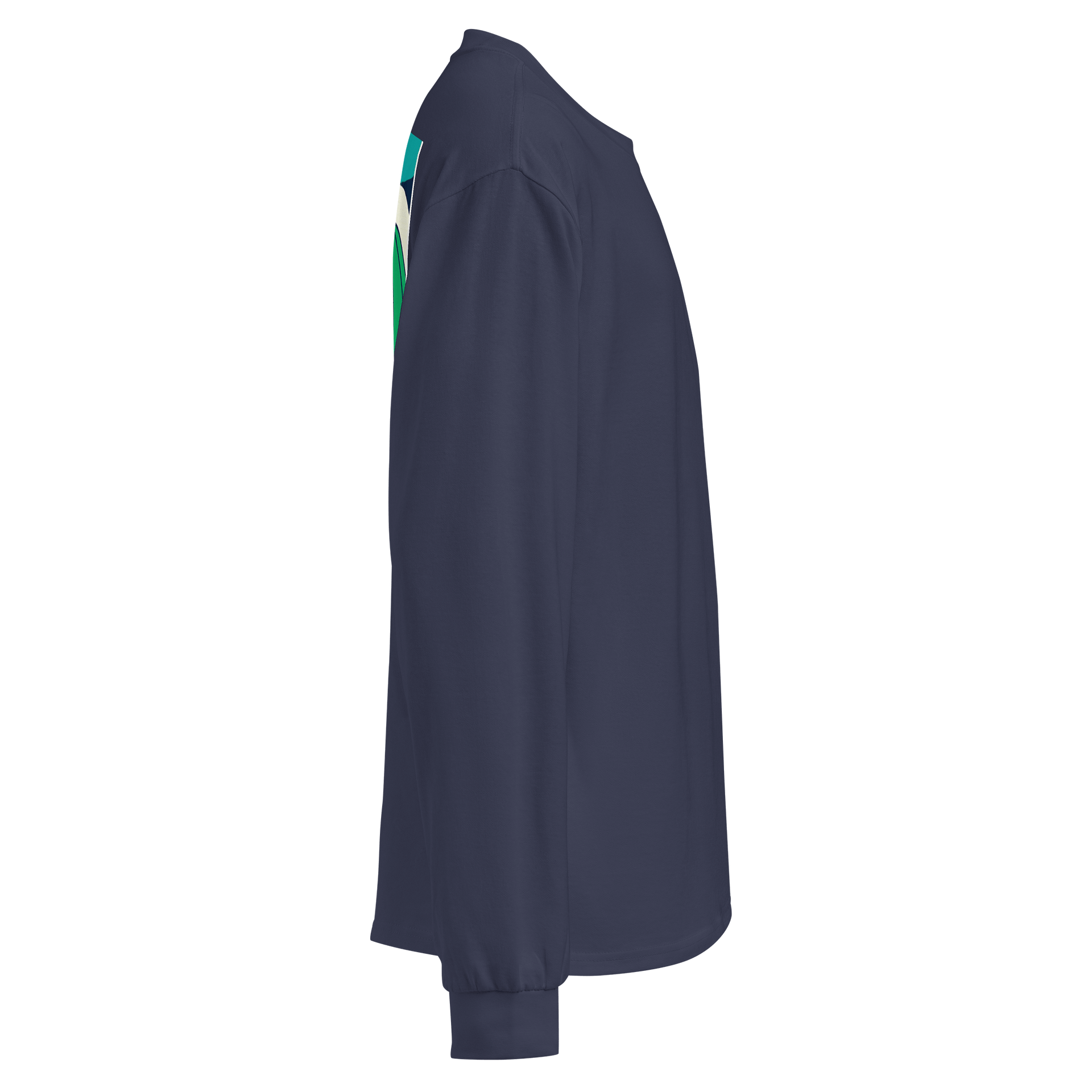 Ebb and Flow Ocean Waves Long Sleeve Shirt product image (9)