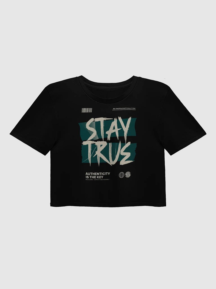 Dale's Bold Word Crop Top product image (1)
