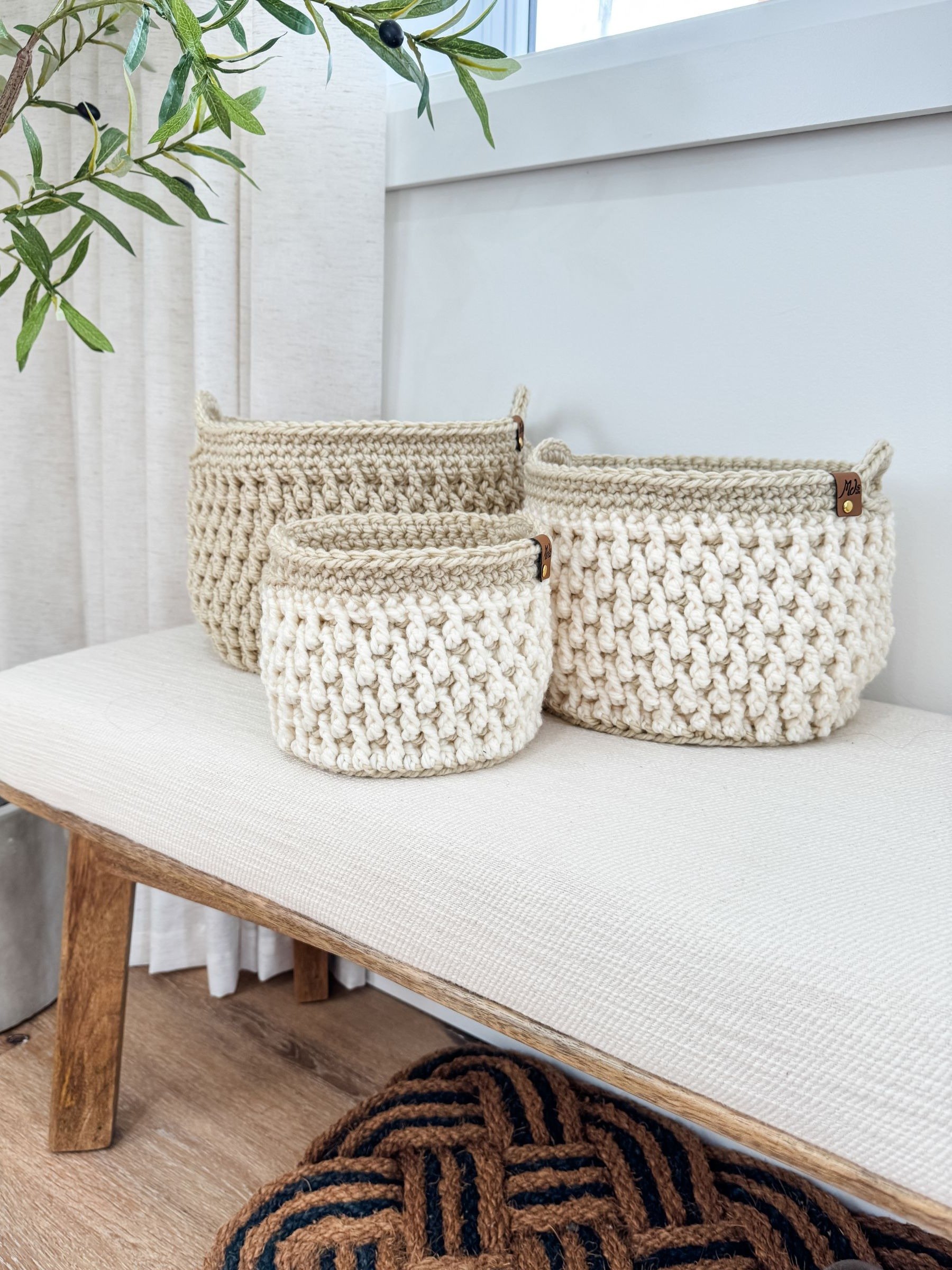 Homebody Baskets Crochet Pattern product image (7)