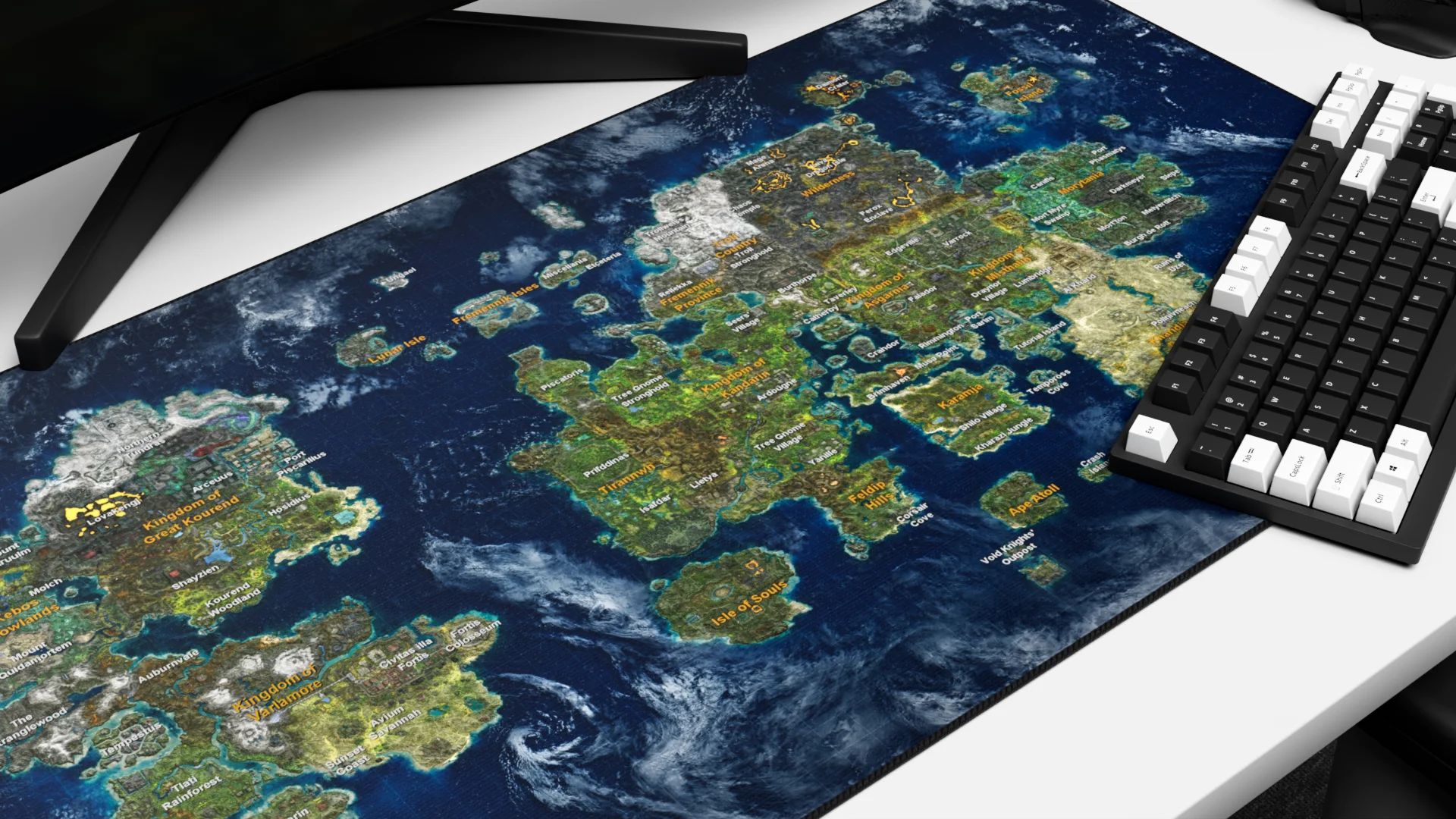 Pre-Sailing Whole World Map Desk Mat product image (3)