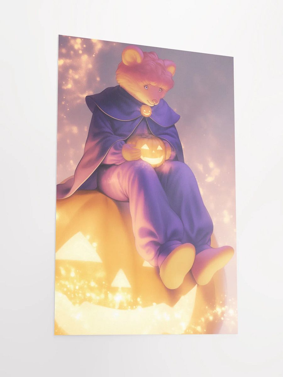 Mystical Bear Halloween Poster product image (2)