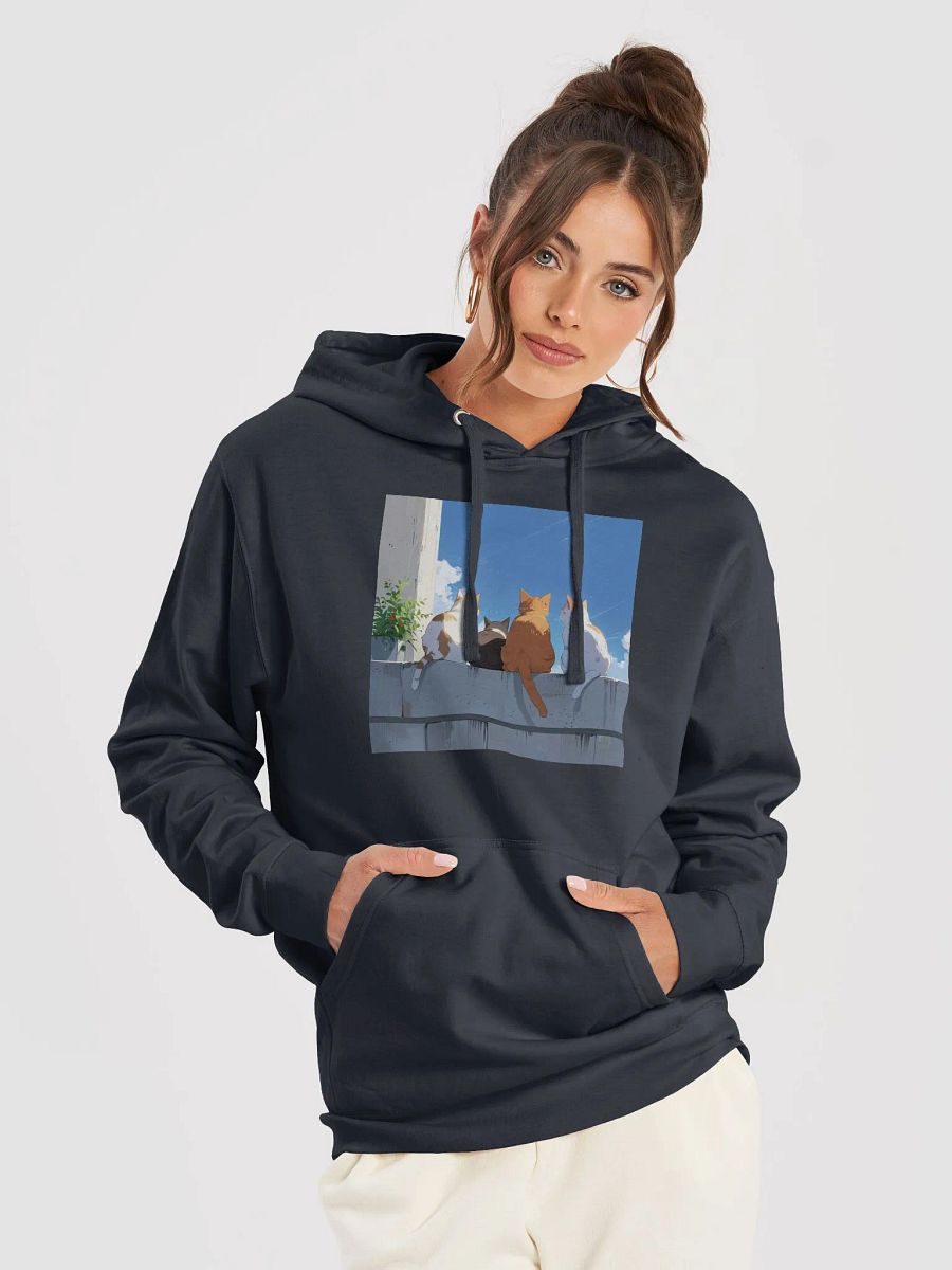 Serene Feline Sky Hoodie product image (5)