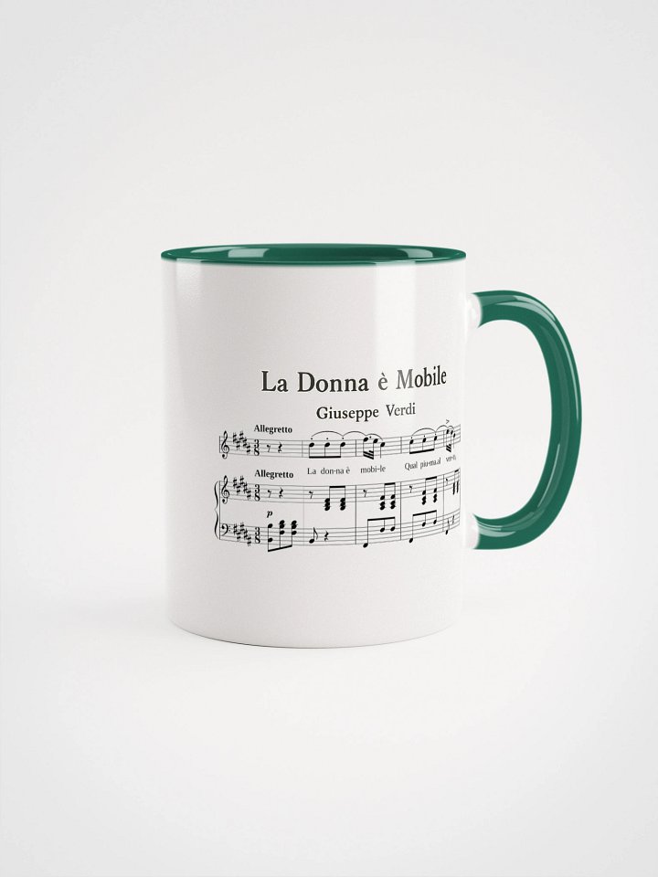 La Donna e Mobile - Contrast Mug product image (4)