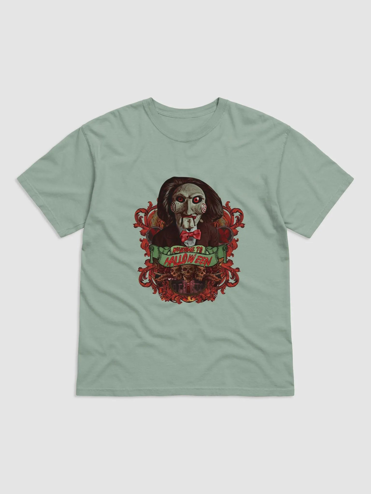 Jigsaw Halloween Welcome - Saw Movie Inspired Design product image (12)