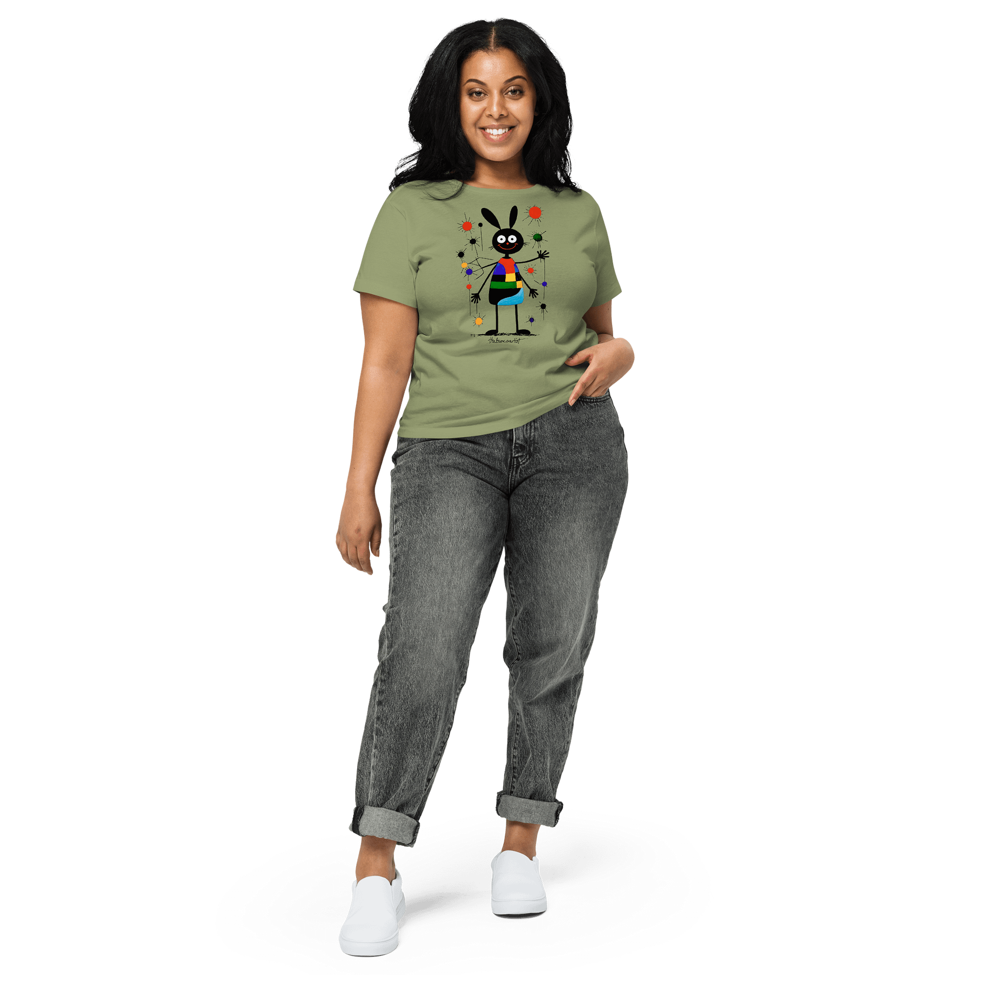 Cotton Heritage Women's High-Waisted Tee product image (1)