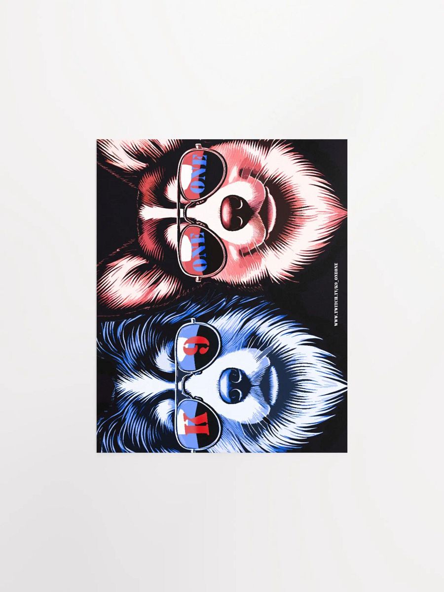 Blues and Two's Huey and Wilson Poster 8"x10" product image (1)