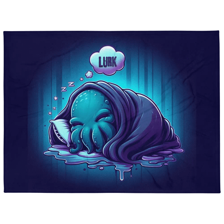 Cthulhu Lurks Blanket product image (1)