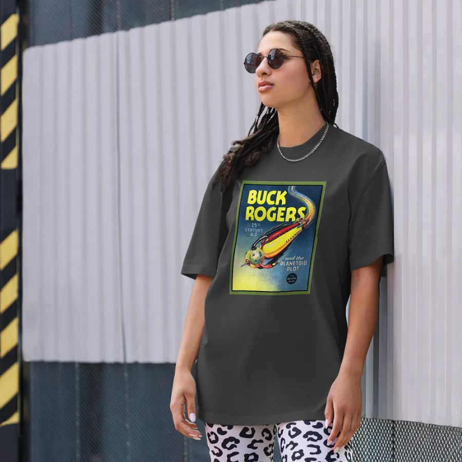 Retro-Futuristic Buck Rogers Adventure T-Shirt product image (7)