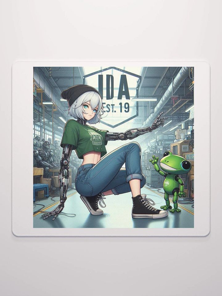 IDA Affliction Robot Themed Gaming Mousepad product image (2)