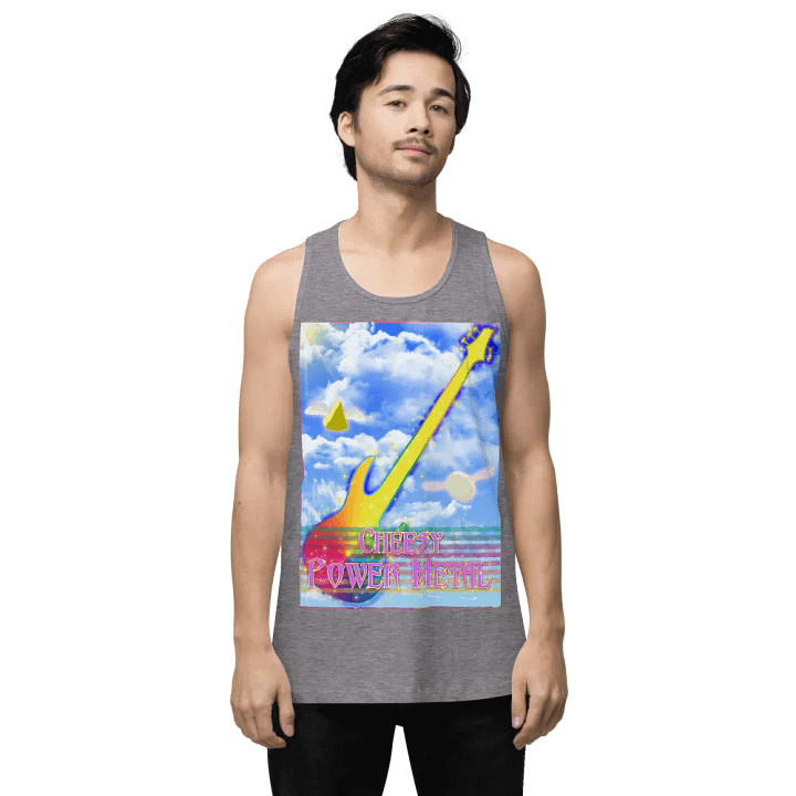 Cheesy Power Metal Tank Top product image (1)