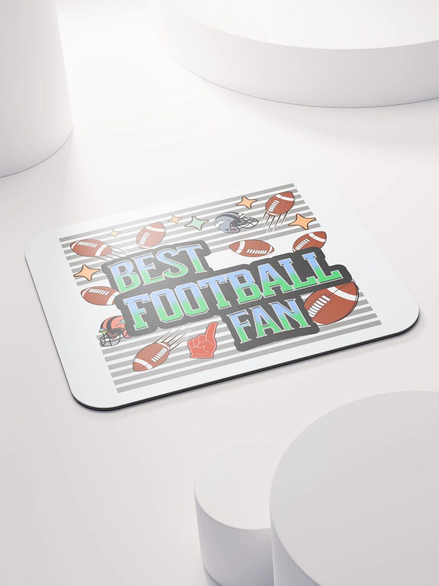 Best Football Fan Fanatic Mouse Pad product image (4)