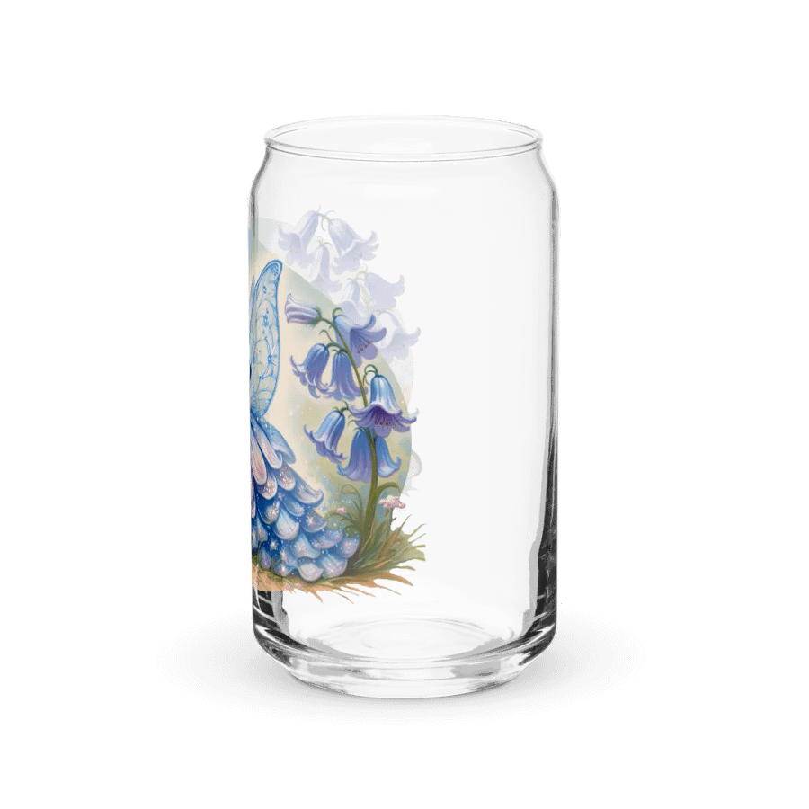 Bluebell Flower Fairy and Ladybug Glass with Optional Lid and Straw product image (39)
