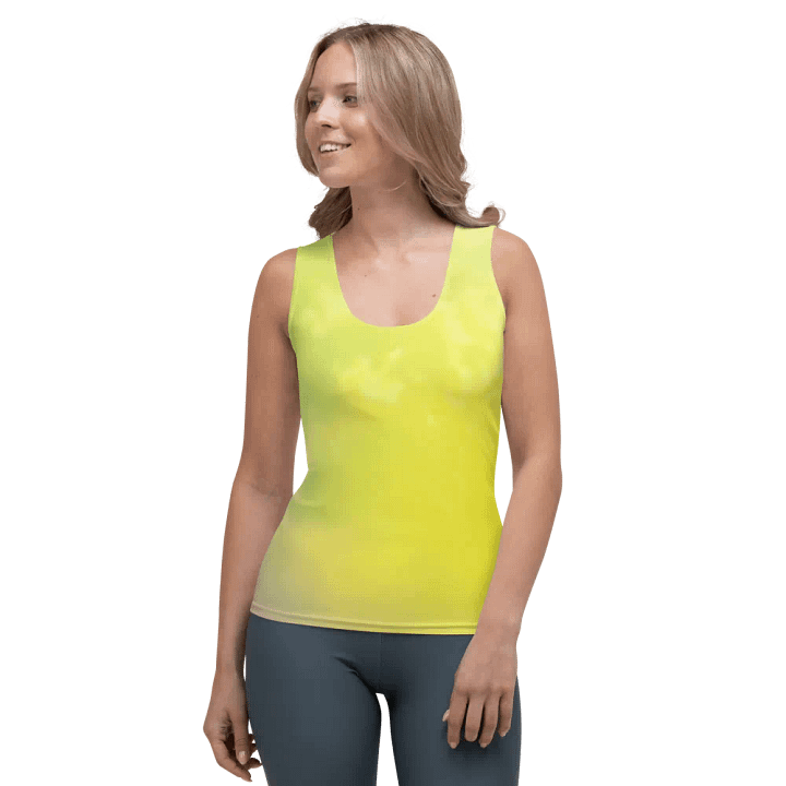 Blur cloud rainbow Design Tank Top - V9 product image (1)