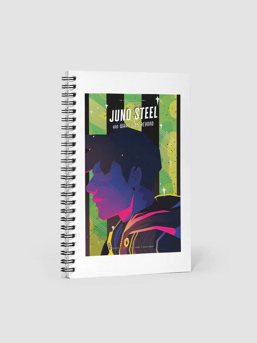 Juno Steel and What Lies Beyond (Part 1) Spiral Notebook product image (1)