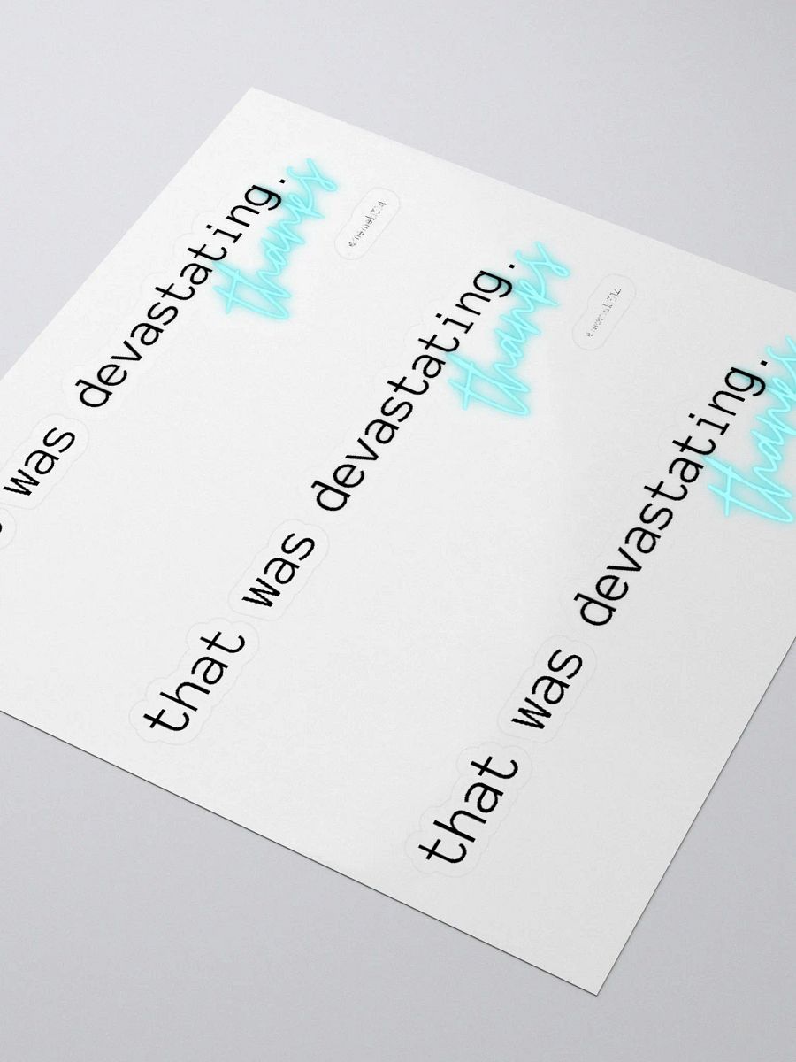 Devastating Sticker product image (9)