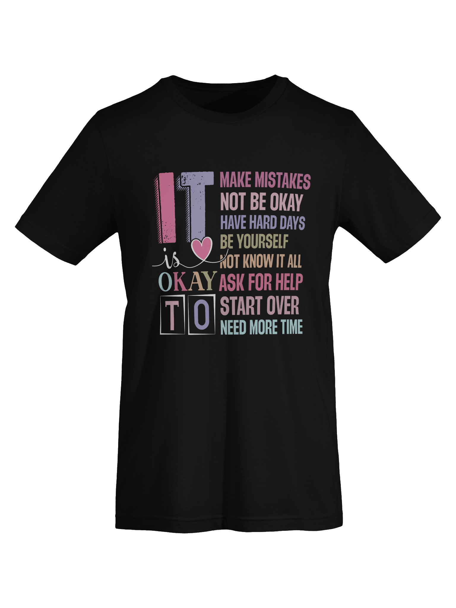 It Is Okay To Feel – Mental Health Awareness T-Shirt product image (34)
