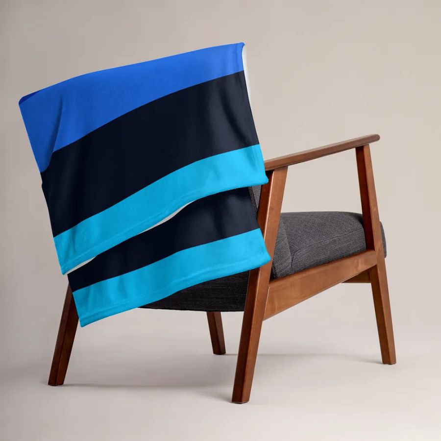 Blue Block Blanket product image (3)