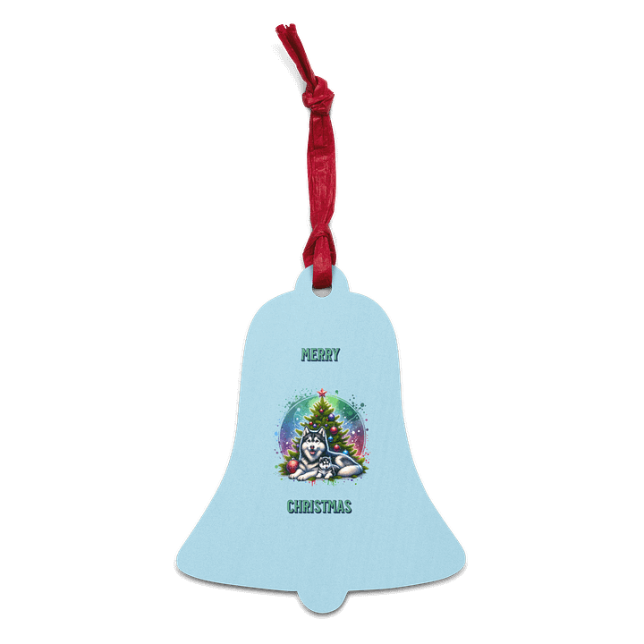 HUSKY CUDDLES MERRY CHRISTMAS 1 product image (1)