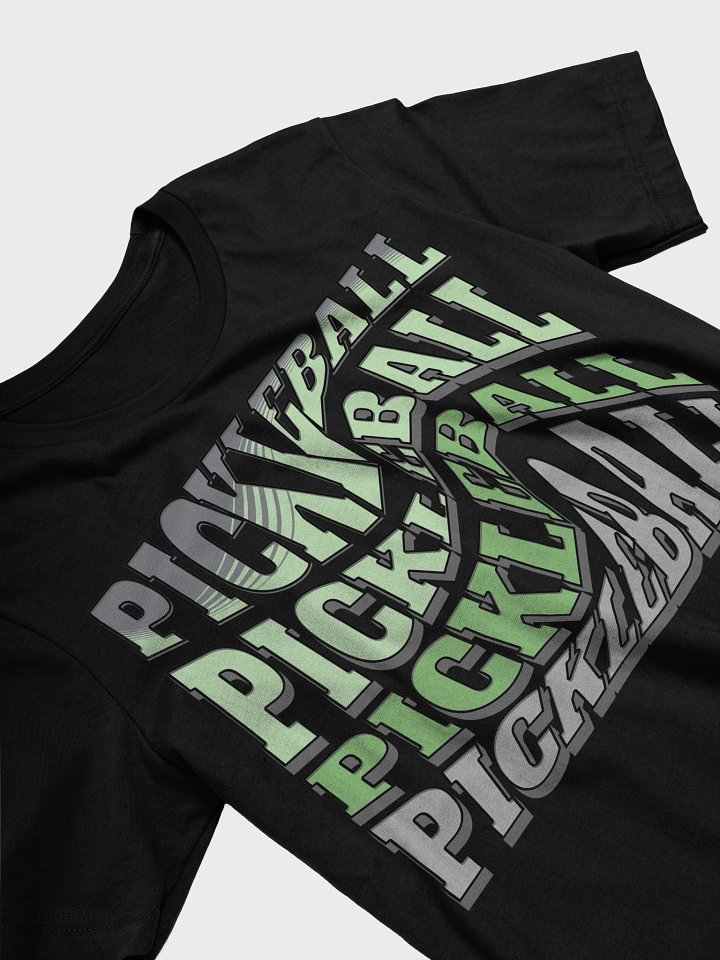 Swirl Pickleball Wave Distortion T-Shirt product image (2)