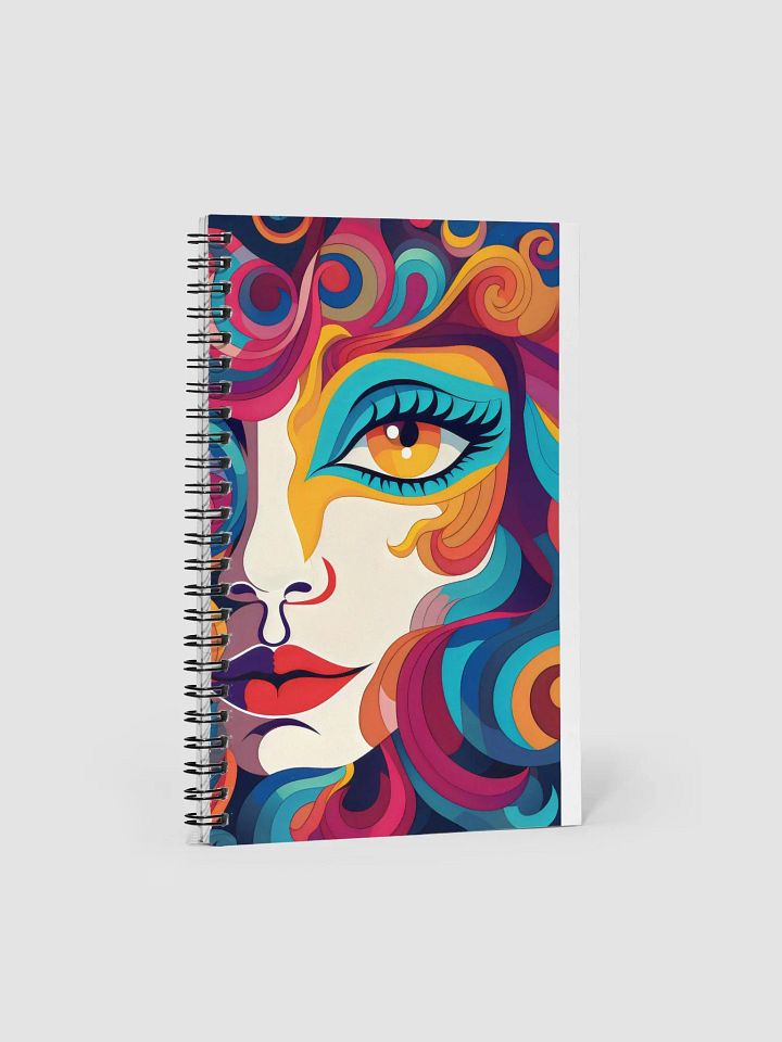 Mystical Swirls Spiral Notebook product image (1)