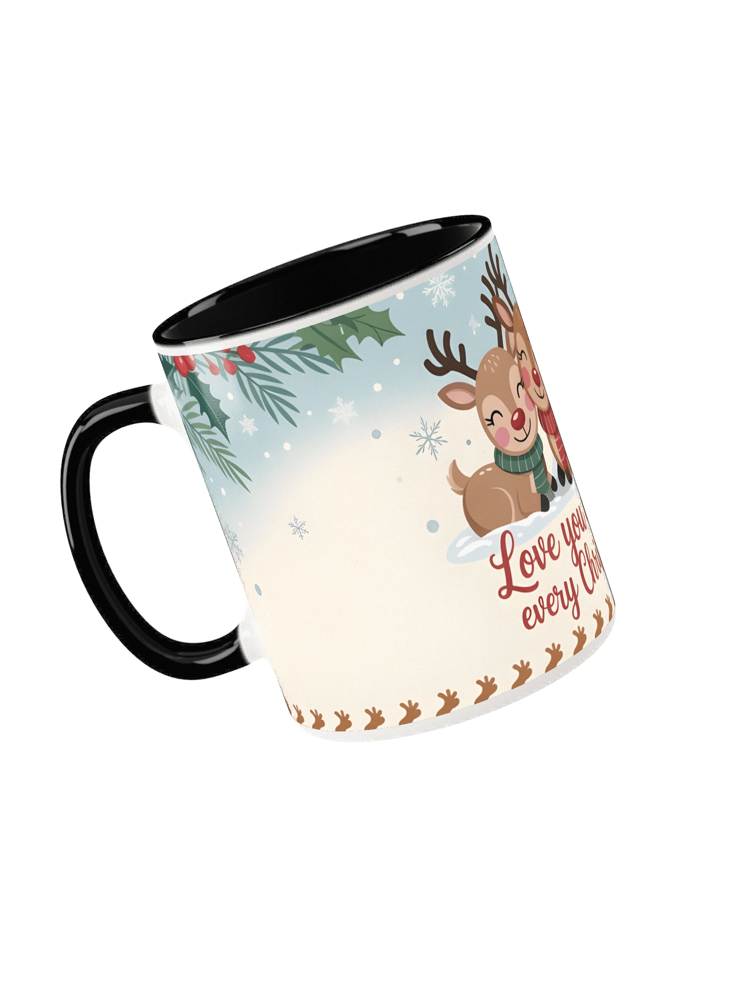 Love You More Every Christmas Mug | Romantic Christmas Gift | Christmas Mug For Couples product image (3)