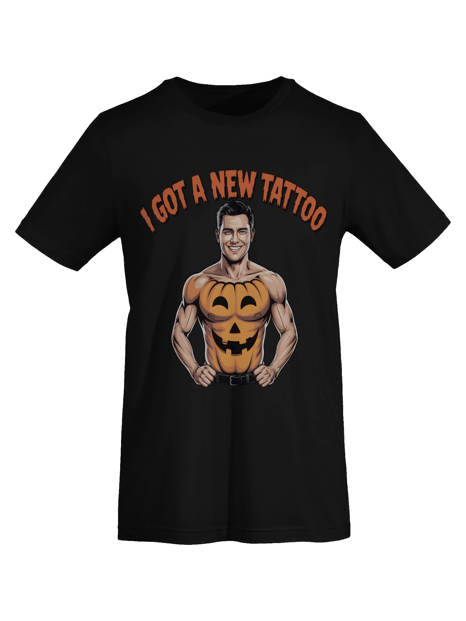 Jack-o'-Lantern Smile Tattoo Tee product image (7)