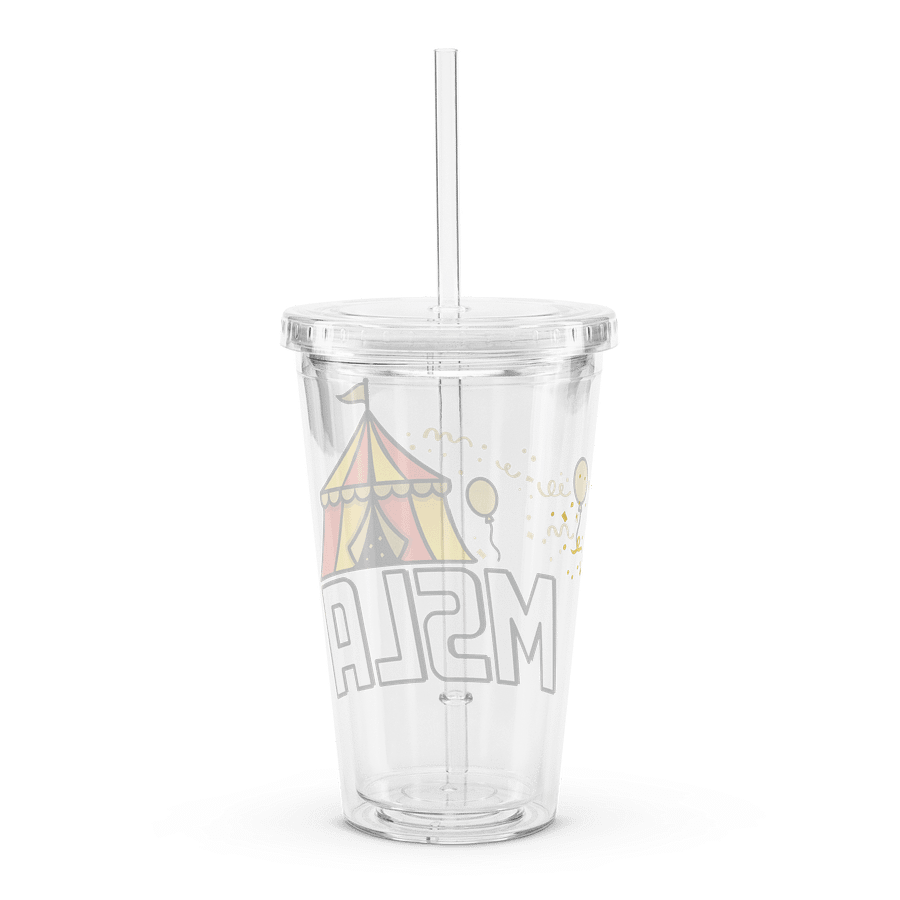 The Festival - Double Wall Clear Plastic Tumbler product image (5)