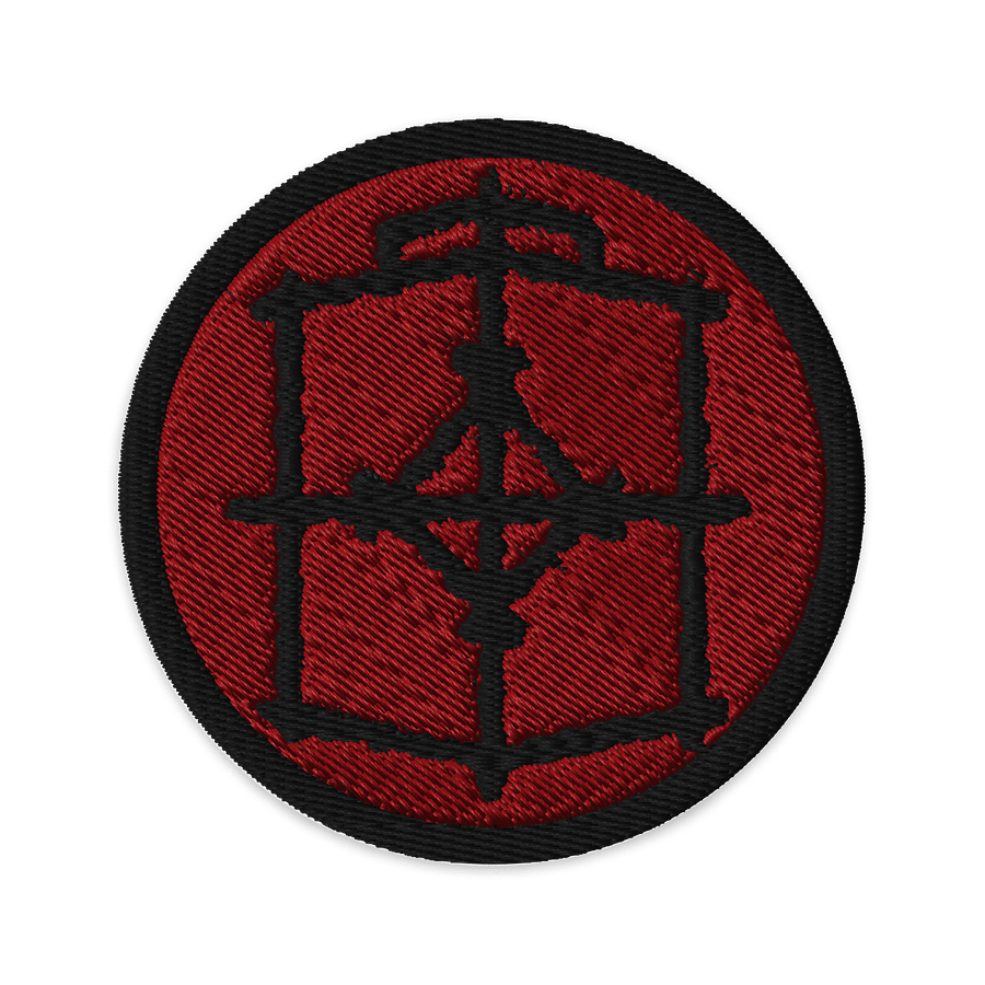 Bottle of Blood Embroidered Patch product image (1)