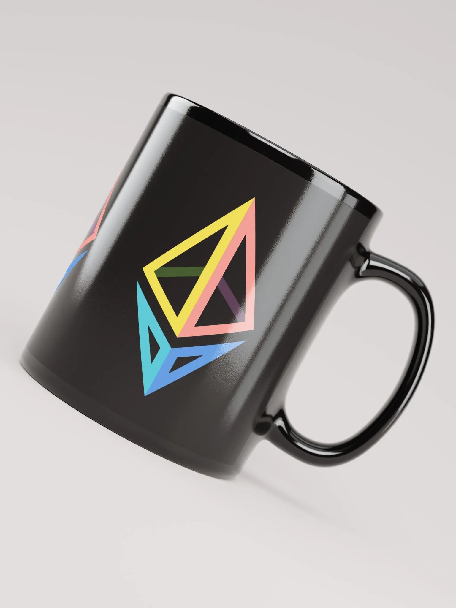 Ethereum Logo Black Mug product image (4)