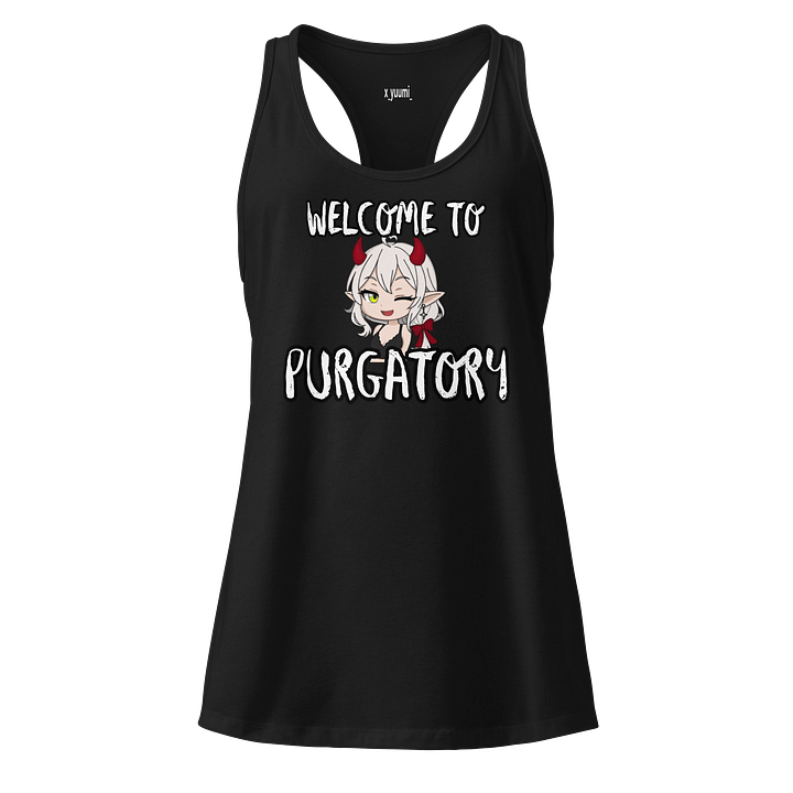 Purgatory Welcome Women's Racerback Tank product image (1)